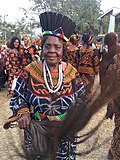 Cultural festival procession in Mankon
